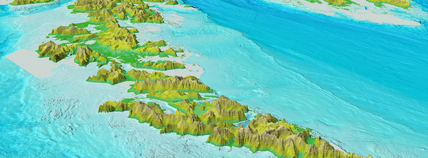 Resultater Dybdemåling: 104 000 km 2 kartlagt 2005-2012 Utarbeidet terrengmodeller og skyggerelieff Geologi: 90 000 km 2 havbunnskart