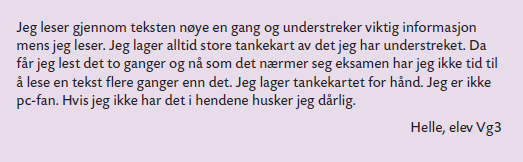 hvem eller hva de er.