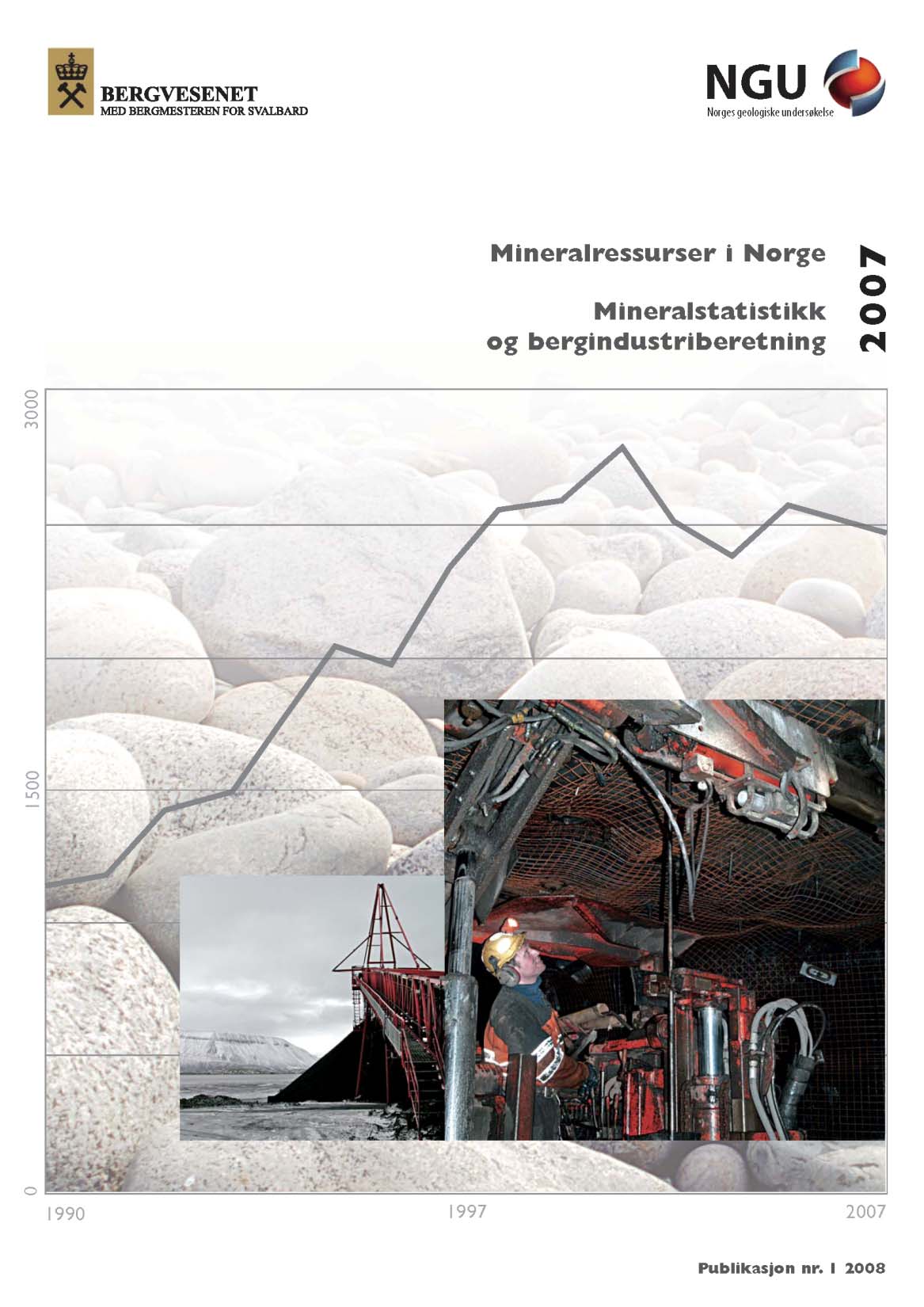 Produksjonsverdi Metalliske malmer 2500 2000 Iron Nickel conc Ilmenite Sydvaranger tilbake i produksjon Mill NOK