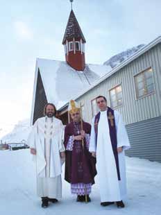 Ett år i Nord-Norge Foto: Tore Ørjasæter I februar fylte biskop-prelat Berislav Grgic av Tromsø 50 år, og i mars falt ettårsdagen for bispevielsen.
