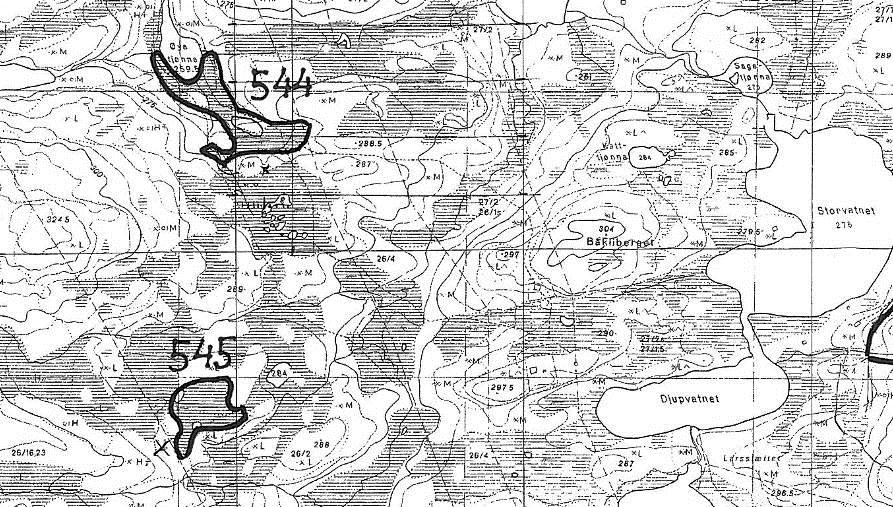 Lok. nr. 544 Øyatjønna Viktig: C Naturtype: Rikmyr Utforming: Rik (inkl. intermediær) skog/-krattbevokst myr Tilstand: Intakt Undersøkt: 12.09.