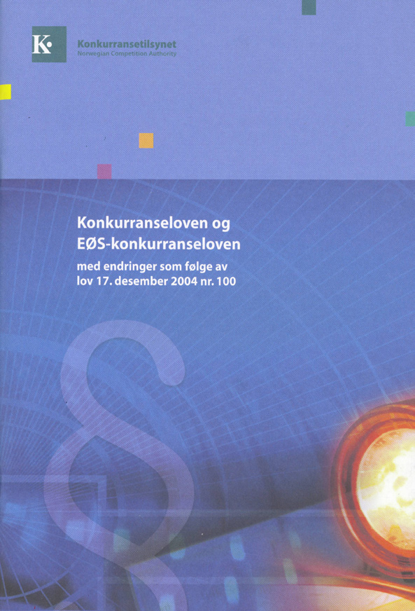 2004 Den nye konkurranseloven trådte i kraft 1. mai 2004.