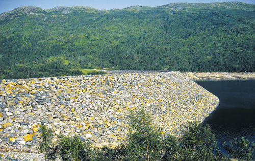 inngrep i norsk natur.