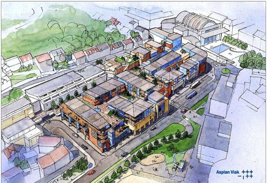 Figur 22. Ca. 60% av alle nye boliger i Arendal er husbankfinansiert. Kilde: Husbanken Figur 21. Amfi Arena med 70 butikker, kontorer og 10