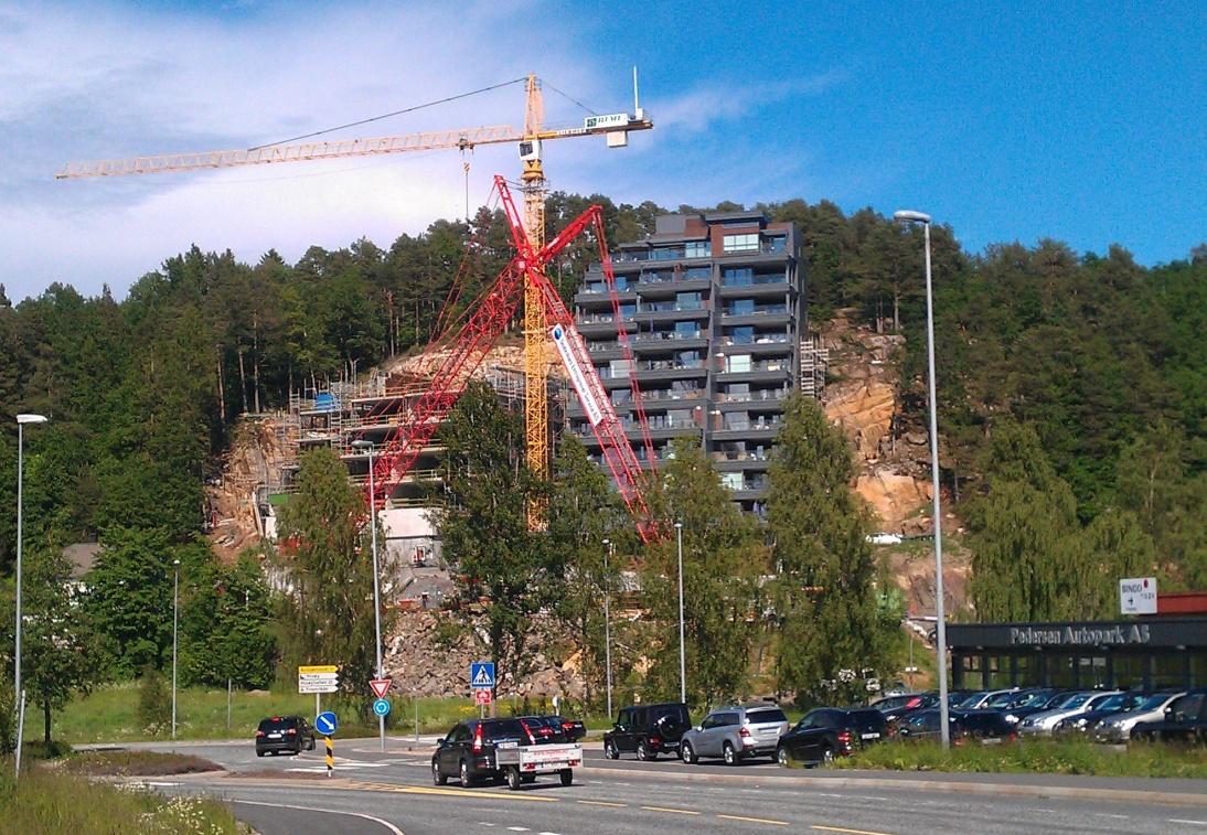 Mange nærområder for skolene mangler variert boligstruktur. For at folk kan fortsette å bo i samme område bør det bygges småboliger og leiligheter med større variasjon i størrelse. Figur 28.