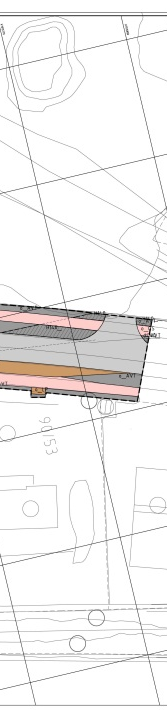 Fra sistnevnte går det vannledninger inn til boligene øst for Fv 740. Vannledningene vil ikke bli berørt av planforslaget.