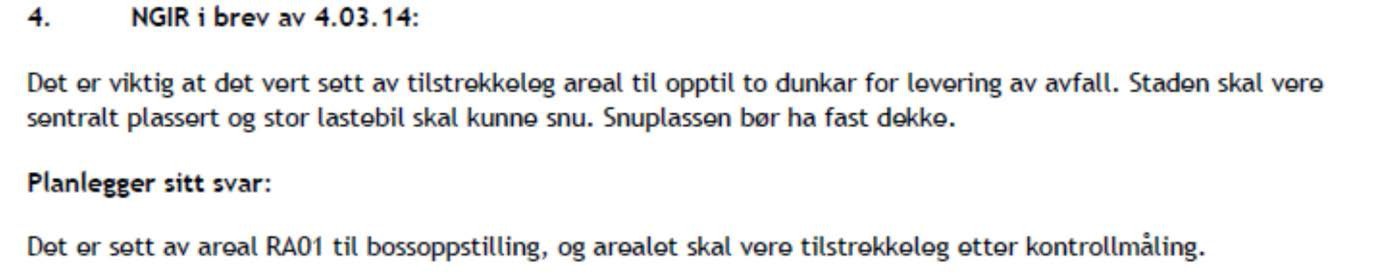 Rådmannen sin kommentar: Fråsegna er teke til vitande. Rådmannen sin kommentar: Fråsegna er teke til vitande.