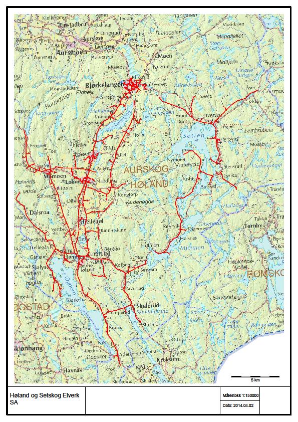 Organisasjon og virksomhetsområder Høland og Setskog Elverk SA (HSEV) eies av nettkundene i Høland og Setskog distrikter.