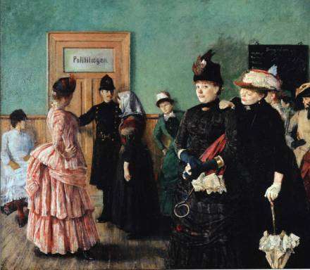 Chr. Krohg: «Albertine i