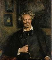 Sverige August Strindberg Den første svenske realistiske romanen; Röda rummet (1879) Naturalistisk forfatter; Fröken