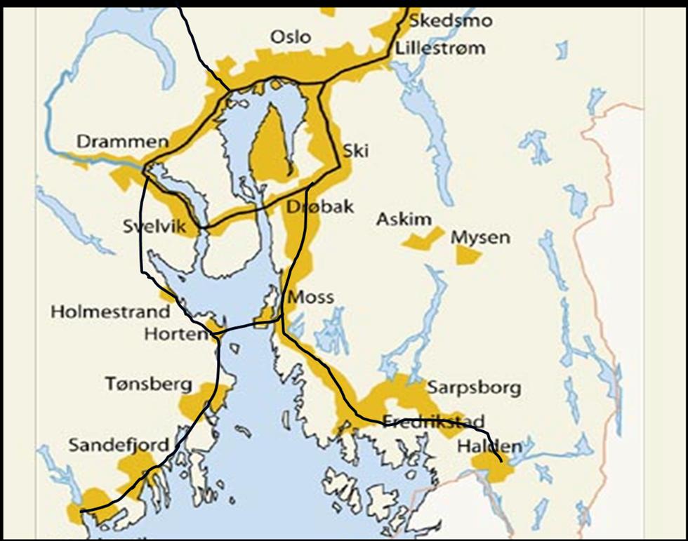 5.1 På nett i urbane samfunn Folk vil bo i byene der de lett får dekket sine behov. I byen kan vi både underholdes og arbeide effektivt og bekvemt.