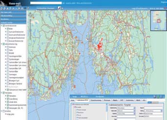 :plattform Geodatas GIS plattform er et integrert system som leverer løsninger innenfor 4 hovedområder: Eksempel 1 Norges Vassdrags og Energidirektorat: forvalter alle Norges vannressurser med tanke