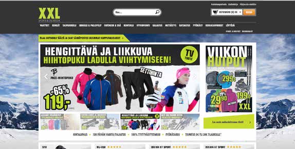 NYHET XXL-UTFORDRINGER: Finske forbrukermyndigheter er ikke helt fornøyd med hvordan XXL opererer i det finske markedet.