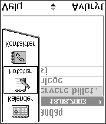 Omorganisere menyen Du kan omorganisere menyikonene som du vil. Du kan plassere programmene som brukes lite, i mapper og flytte programmer som du bruker ofte, fra en mappe til hovedmenyen.