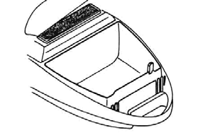 Dansk Udskiftning af udblæsningsfilteret Udblæsningsfilteret fungerer ligeledes som micro-hygiejne-filter og er tilgængeligt efter åbning af låget over støvrummet. NB!