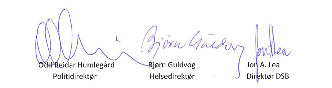 Forord En av samfunnets viktigste oppgaver er å beskytte befolkningen og yte rask, kvalifisert og koordinert hjelp når det inntreffer hendelser som truer liv og helse. Erfaringene fra 22.