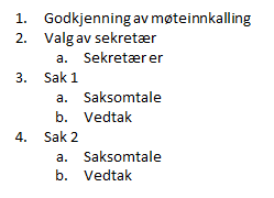 Søkbart og oversiktlig Alt som blir skrevet i OneNote blir automatisk lagret