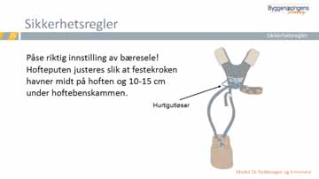 Presentasjonsmateriell for instruktører som leder kurs i dokumentert