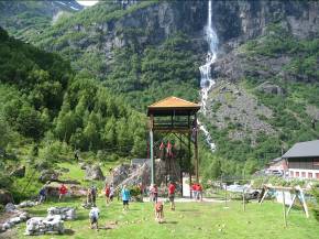 Briksdalen Slutt på breføring i dalen september 2006 mange år med