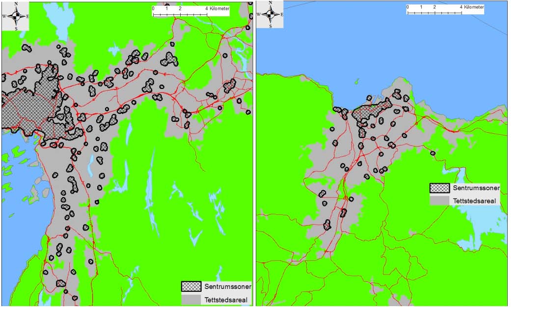 4 Tema: Viktige reisemål 4.1 Datagrunnlag for beskrivelse av reisemål Dette kapittelet tar for seg indikatorer som beskriver ulike egenskaper knyttet til reisemålene.