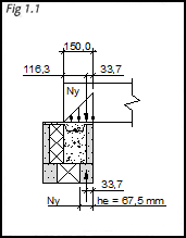 K 3) Innvendig tilleggsisolering satt i 36mm (1,5 ) bindingsverk λ=0,037 W/m K 4) Tilbakefylling med drenerende masser av grus/pukk λ=2,5 W/m K BLOKKFASTHET OG BÆREEVNE Uten oppfylling imensjonerende