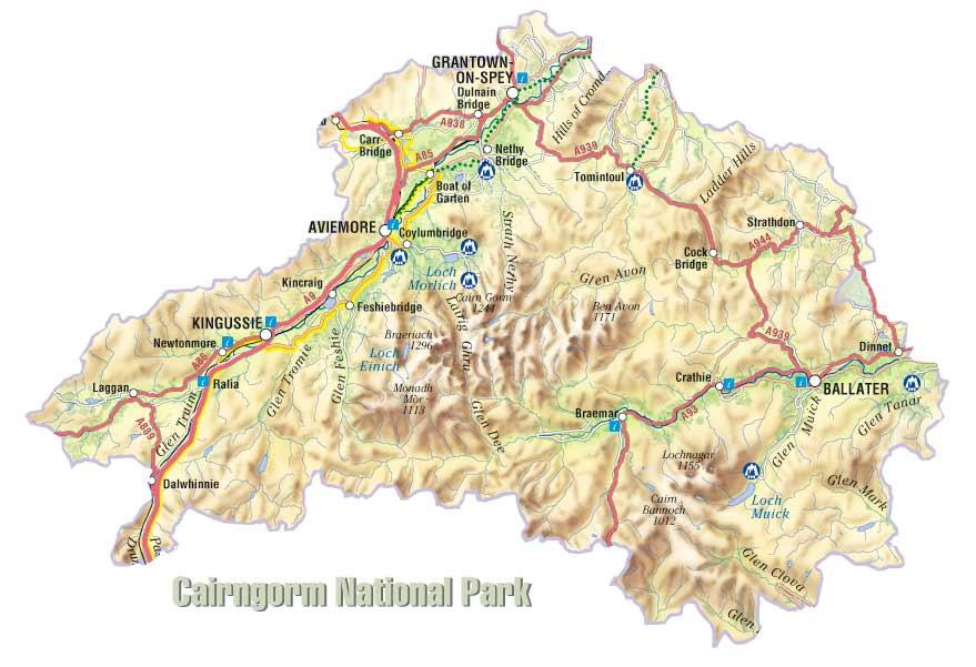 Studietur 1-5.september: Cairngorm National Park i Skottland Jostedalsbreen nasjonalparkstyre arbeider med revisjon av forvaltningsplanen for nasjonalparken.