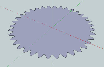 Uten denne er det vanskelig å finne midten av en sirkel igjen hvis du ikke har bevart det punktet du brukte til å opprette den. Programmet kommer til syne i menyen plugins.