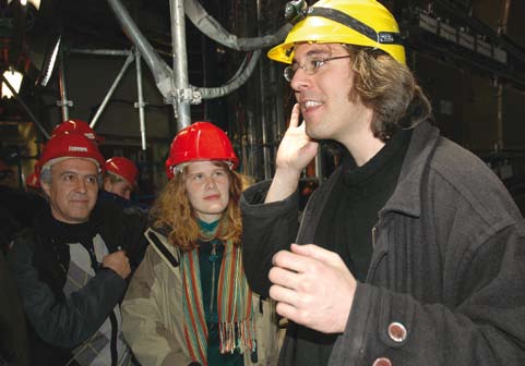 KOLUMNETITTEL CERN Partikkelstrålen er bare en åttendedel av tykkelsen til et hårstrå.