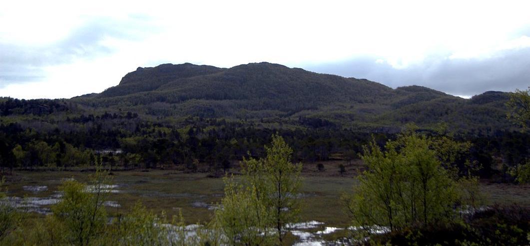 Duoddar eller Væsta Fac'con og Bævža eller Mærra Fac'con: "Sett fra havet ser disse fjell ut som tommelfingrene på en vott. De kalles under ett Porsangtuva" (Qvigstad 1938:71, hans rettskriving).