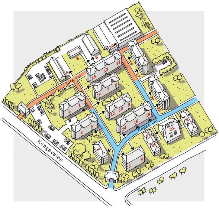 7.1.6.6 Tekniske anlegg Dette kan omfatte trafo-kiosker, pumpeanlegg, tilfluktsrom, mv. Spørsmålet er først og fremst om disse bør gis spesifikke adresser.