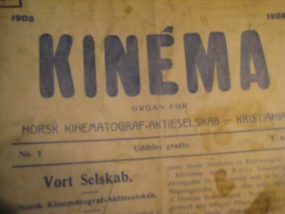 Fra Kinéma til Cinema norske filmblad gjennom hundre år Randi Østvold Oppgave i
