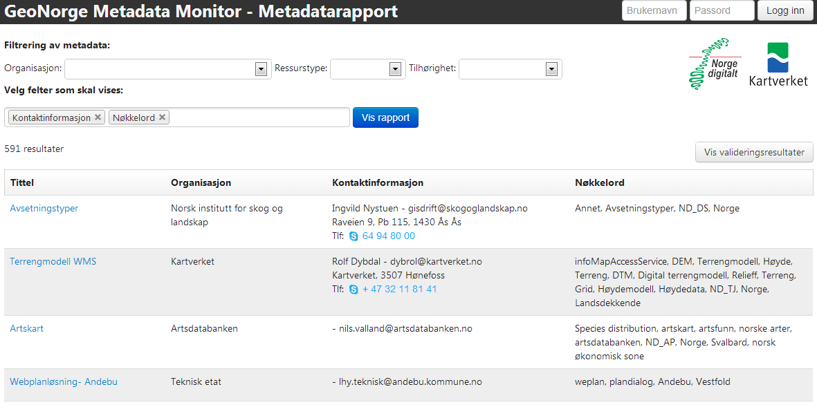 5.4.5.3.15 Etablere system for engelske metadata Definere metadataelementer som skal forefinnes både på norsk og engelsk og etablere rutiner for å få etablert flerspråklighet i metadatene.