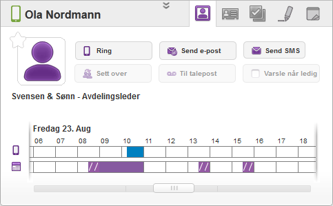 6.3.3 Sortere smartsøk Om man ønsker å sortere resultatet av et smartsøk basert på en spesiell kategori/felt i telefonboken gjør man det ved å avslutte søkestrengen med den kategorien man ønsker å