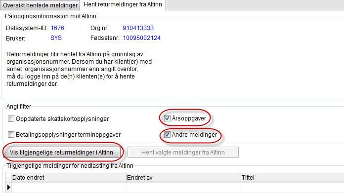 7. Skrive ut lønns- og trekkoppgaver b) Send CD/disketten til: Skattedirektoratet Grunnlagsdata Postboks 6551, Etterstad 0606 OSLO 7.