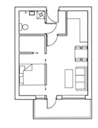 SINTEF: Minste tillatte boligareal=28,5 m2 NIBR: