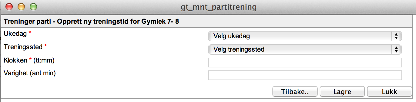 Systemet vil lage ventelister for de som melder seg på et parti etter at det antall plasser dere har bestemt er brukt opp.