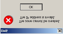 Figur 17: Skal sette opp New Zone Wizard Figur 18: Fullføring av New Zone Wizard Fikk her opp en feilmelding. IP-adressen er ikke gyldig.