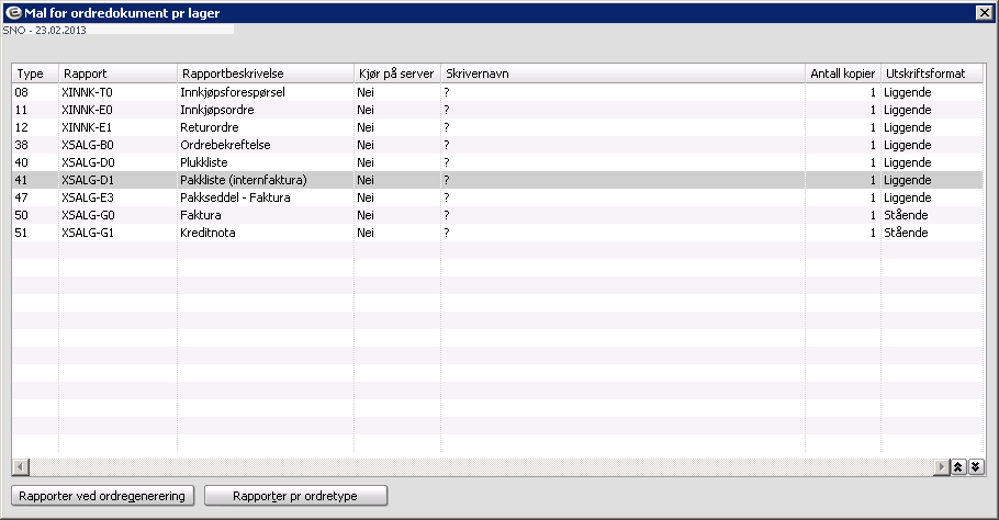 Ordretype-relasjoner Du kan også lage relasjoner mellom ordretyper.