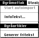 Fra mottak til avis Nedlasting av artikler Tekstmottaket laster ned artikler og overfører disse til ulike mapper avhengig av type mottak.