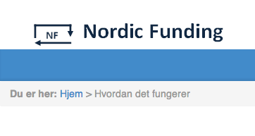 4.1.2 Brødsmuler Figur 19: Brødsmuler Øverst på nettsiden under global meny har vi brødsmulesti. Den viser bruker hvor den er til hver tid og representerer hierarkiet på nettsiden.