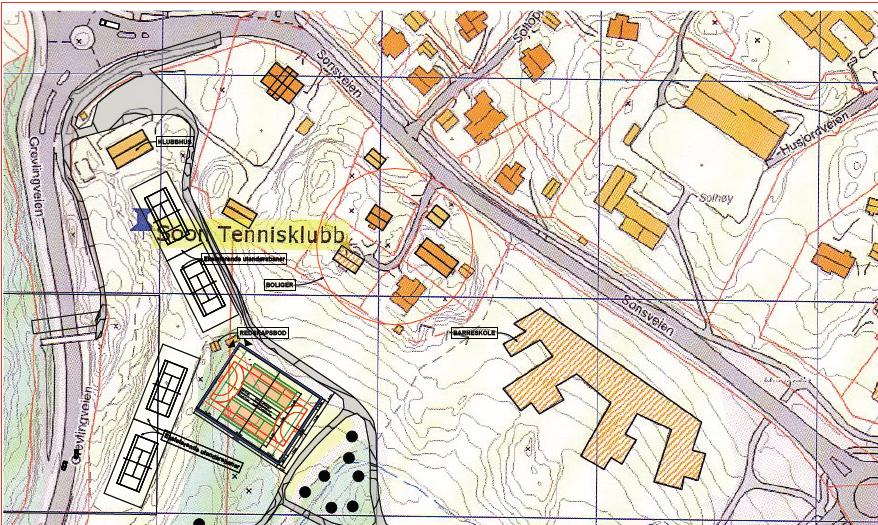 Soon Tennisklubb satser på innendørs tennis i 2011 Til Son sentrum Til Store