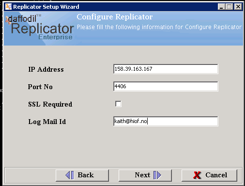 Replikasjon mellom MsSQL og MySQL Direkte replikasjon mellom MySQL og MsSQL er ikke en lett oppgave.