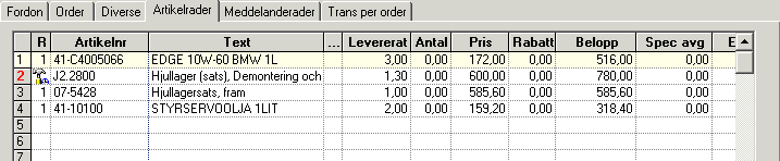 MekoEasy foreslår neste ledige linjegruppe, denne kan velges eller overstyres. 3.7.