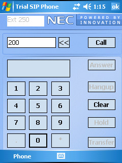 NECs smarte løsninger Outlook og CRM integrasjon Med telefon og den integrerte PC applikasjonen har du fordelen med begge deler i din PC.