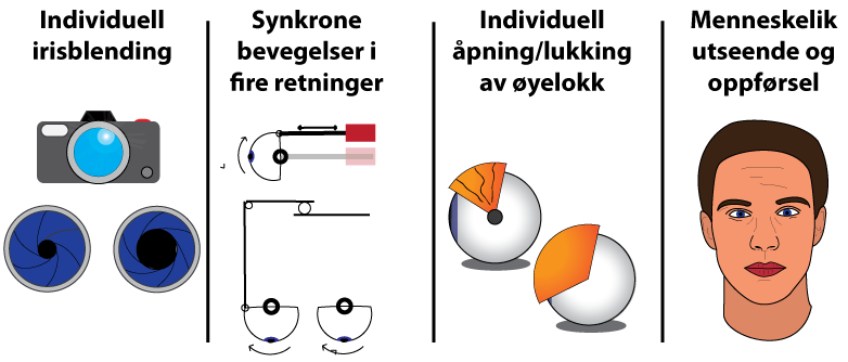 1 Innledning Denne masteroppgaven bygger på prosjektoppgaven Utvikling av konsept for bevegelig øyne til bruk i gjenopplivningsdukker [1], som ble skrevet ved institutt for produktutvikling og