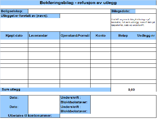 - 21 - BILAGSBEHANDLING Bilagsbehandling skal alltid være i henhold til gjeldende lovverk.