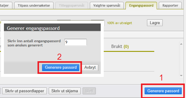 Start alltid så langt nede i strukturen du kan (systemet er basert på akkumulerte tall noe som betyr at neste nivå «låses») og beveg deg oppover. NB!