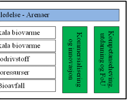 5 DRØFTING Arena Bioenergi Innlandet er et avsluttet arenaprosjekt gjennomført i perioden 2008-2010.