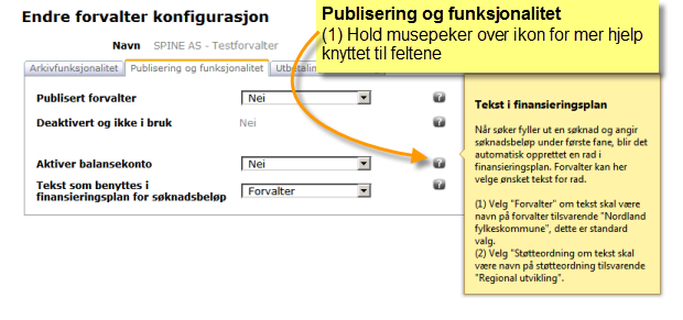 REF. KOMMANDOKNAPP: ENDRE KONFIGURASJON REF.