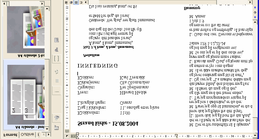 2. Ved å bruke Outline flippen 3. Ved å bruke Ressursflippen 4. I Microsoft Word Redigering i Redigeringsvinduet Etter at dokumentet er generert, åpnes det i redigeringsvinduet.